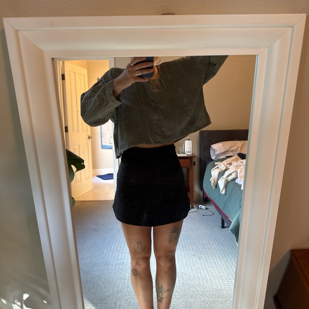 Black Mini Skirt
